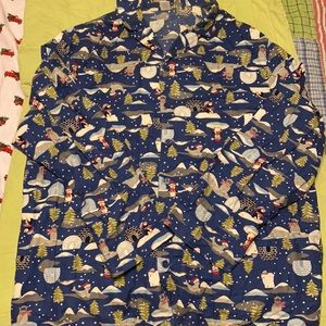 Gymboree two piece men’s pajamas tops and bottoms